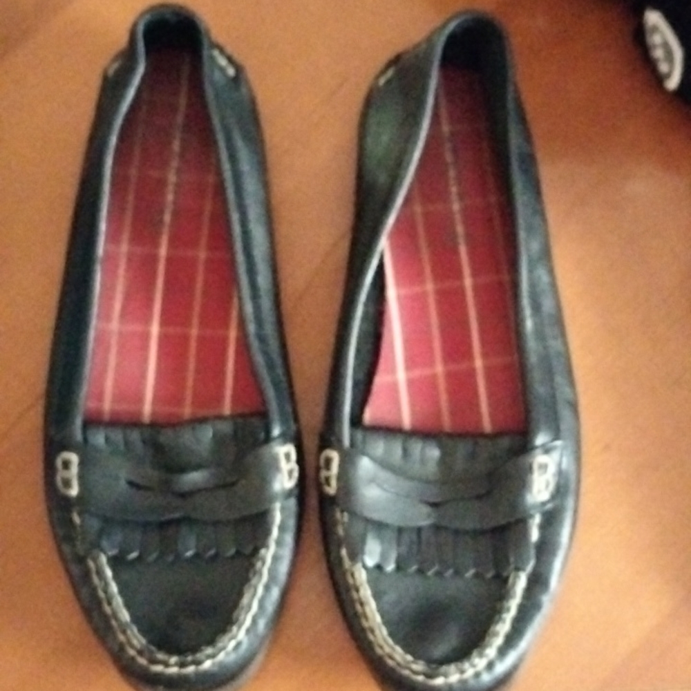 Black loafer Sperry's
